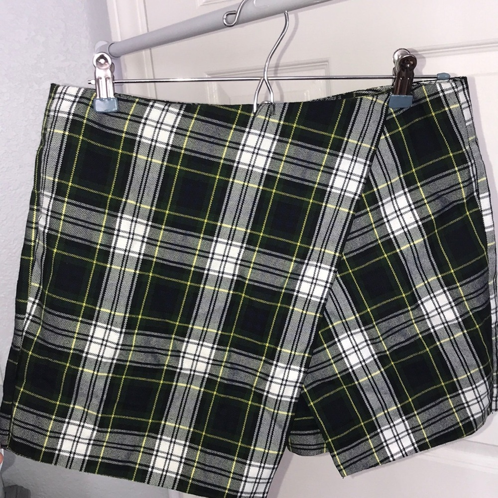 Topshop Plaid Skort